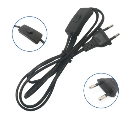 Kabel Listrik Power Steker Switch SAKLAR ON OFF AC Colokan 1.8 meter - Slide 1