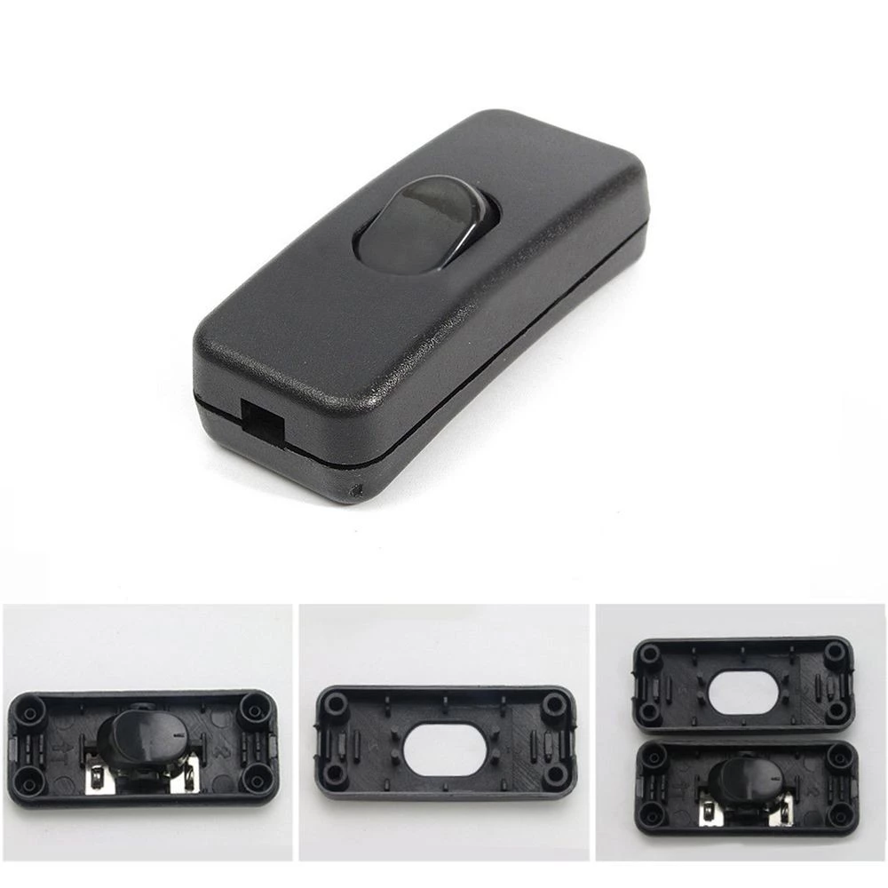 Saklar Lampu LED 1 Switch ON OFF Sakelar Kabel Lampu Meja - Slide 1