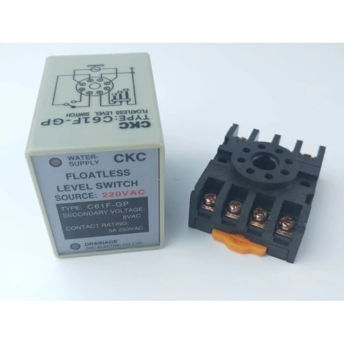 CKC floatless level switch Water Level Controller C61F-GP AC 220V - Slide 1