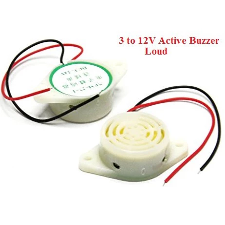 Alarm Continuous PUTUS-PUTUS Alarm aktif DC 3-24V High decibel sound ringer buzzer SFM 27 Speaker - Slide 1