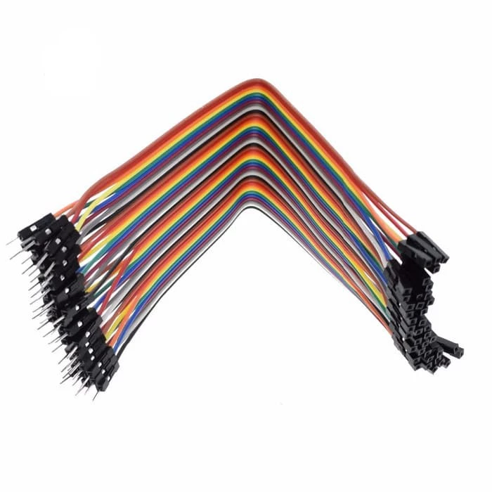 (Kabel jumper dupont Arduino Male to female 40 pin 20 cm - Slide 1