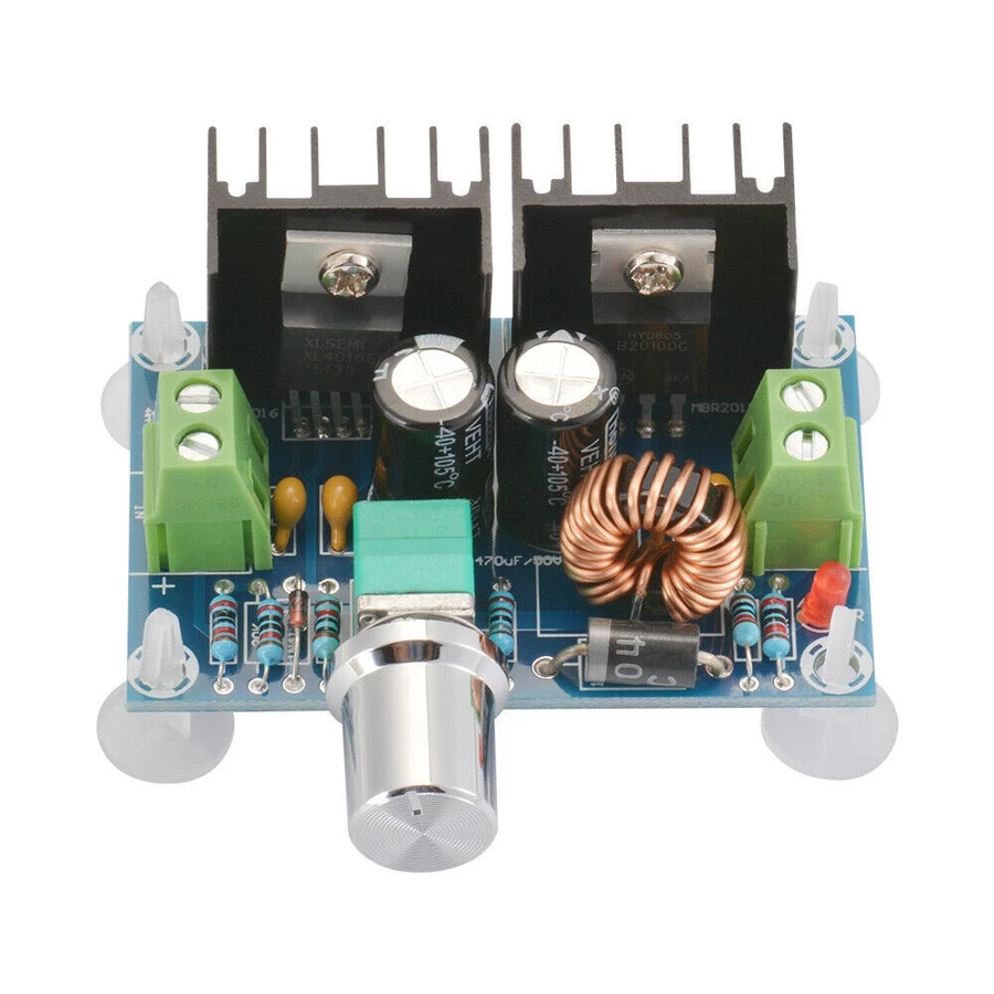 XL4016 Step Down PWM Adjustable Speed Control Motor DC 8A 200w LED - Slide 1