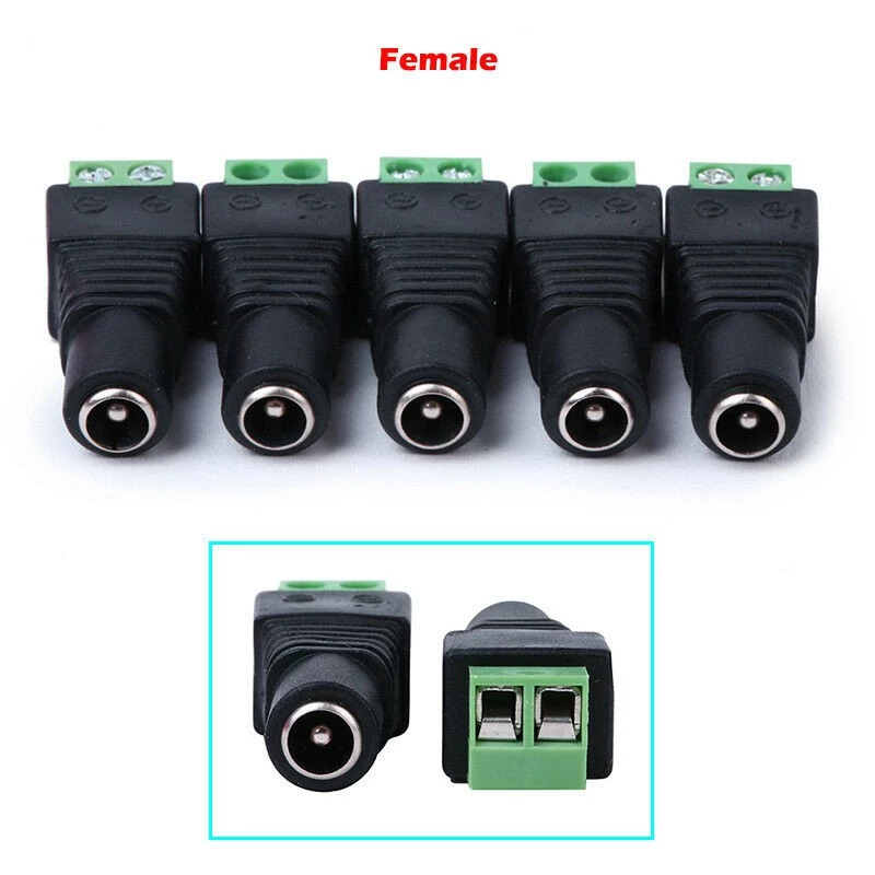 Jack DC Baut Betina 2.1x5.5mm Female DC Adapter Soket Socket Terminal - Slide 1