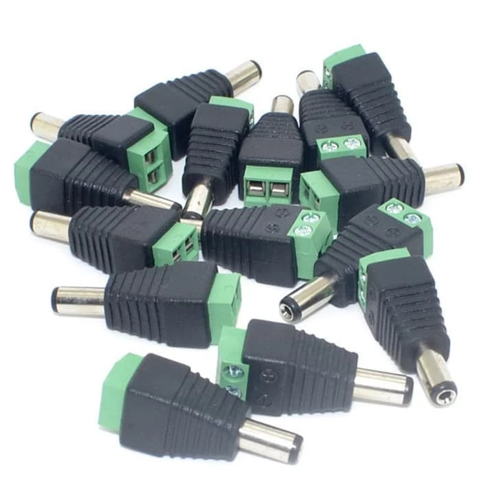 JACK KONEKTOR POWER Plug DC CCTV MALE COWOK CONECTOR CONNECTOR - Slide 1
