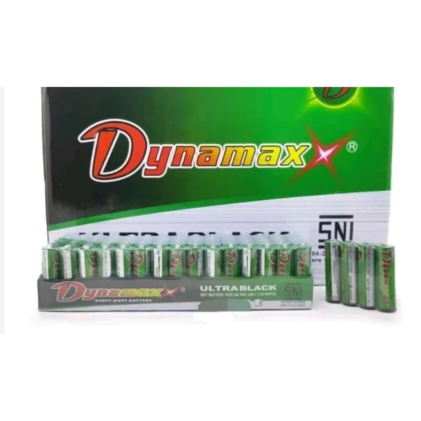 Baterai Batere SNI Battery Batre Batu AAA A3 1,5 VOLT Non rechargeable Dynamax - Slide 1